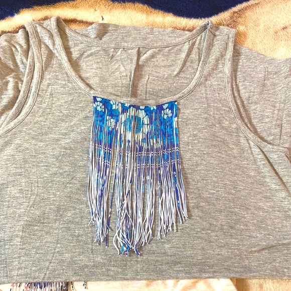 Lot of 2 Justice tank tops - Picture 5 of 7